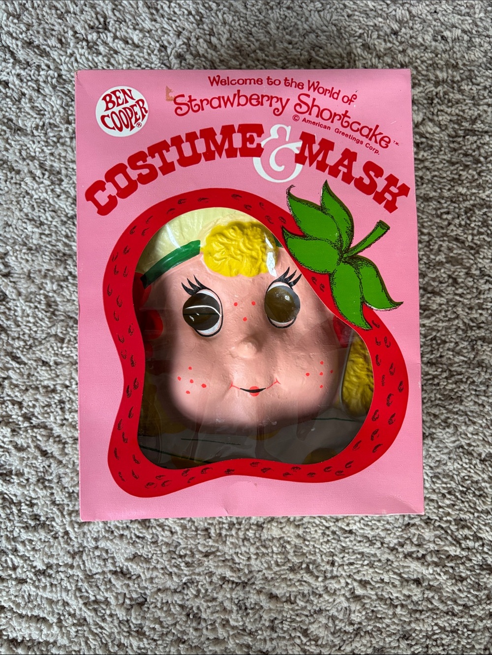 Vintage strawberry shortcake Halloween costume